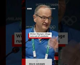 Winter Olympic village runs out of condoms. #WinterOlympics #BBCNews