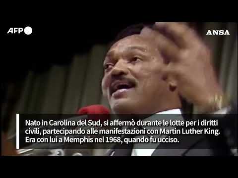 E' morto Jesse Jackson, voce dei diritti civili #ansa #news