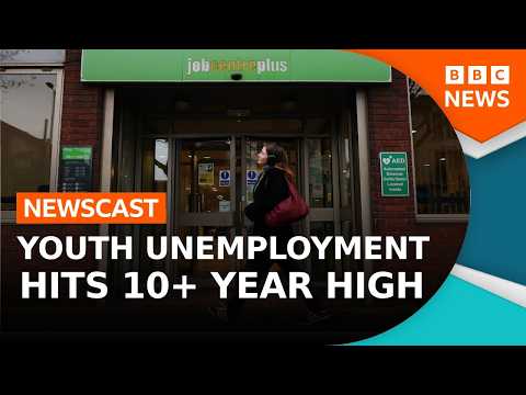 Why are young people are struggling to find jobs? | BBC Newscast