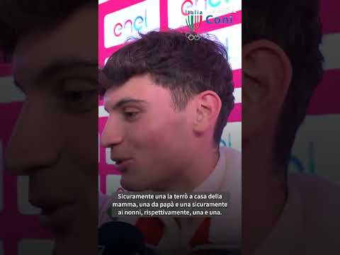 Lorello: so gia’ a chi regalero’ le 4 medaglie  #milanocortina2026  #ansa #news