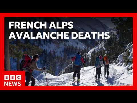 Third Briton dies in French Alps avalanches in one week | BBC News