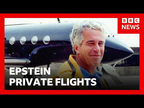 Police assessing Stansted Airport private flights over Jeffrey Epstein ties | BBC News