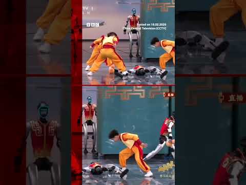 Humanoid robots show off dance moves. #Robots #China #BBCNews