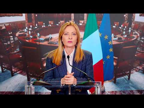 Riduzione del peso delle bollette su famiglie e imprese, il videomessaggio del Presidente Meloni
