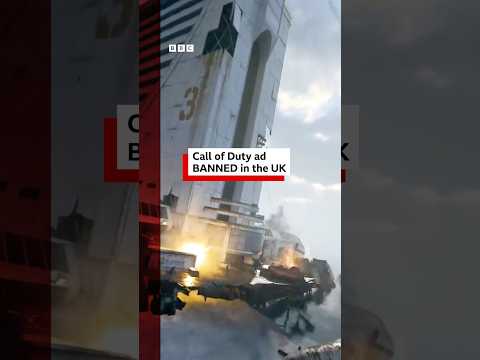 Call of Duty ad BANNED in the UK. #CallOfDuty #BlackOps7 #BBCNews