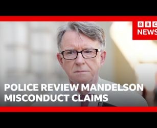 Police review Mandelson misconduct claims after Epstein emails | BBC News