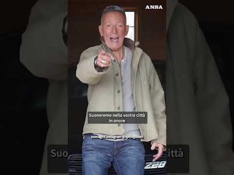 Springsteen lancia il tour della speranza in difesa della democrazia Usa #ansa #news