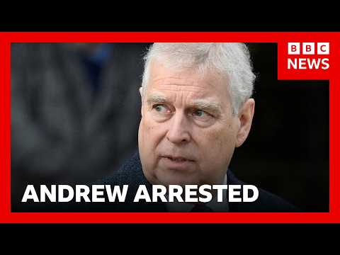 BBC News Special: Andrew arrested | BBC News