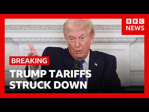 Donald Trump’s sweeping global tariffs struck down by US Supreme Court | BBC News