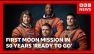 First manned Moon mission in 50 years is 'ready to go', says Nasa | BBC News