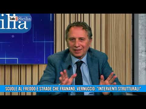 Talk Sicilia – Nicola Vernuccio – Scuole al freddo e strade che franano