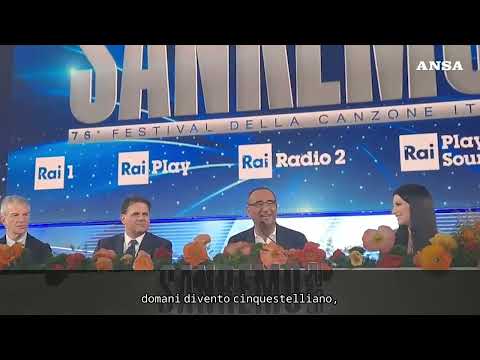 Sanremo, Conti: “Meloni all’Ariston? Se compra il biglietto…” #sanremo2026 #ansa #news