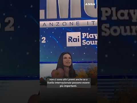 Laura Pausini in lacrime: “Tanti premi ma la mia storia e’ iniziata a Sanremo” #sanremo2026 #ansa