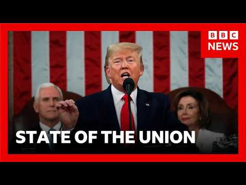 LIVE: Donald Trump State of the Union address | BBC News