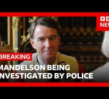 Lord Mandelson being investigated by police over claims he leaked emails to Epstein | BBC News