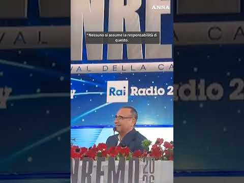 Conti: “Poche donne in gara a Sanremo? Io scelgo le canzoni” #sanremo2026 #ansa