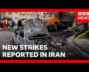 LIVE: New strikes reported in Iran | BBC News