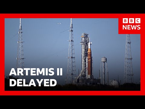 Nasa’s Artemis II Moon mission delayed | BBC News