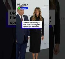 Did Melania Trump's film have the "highest opening in a decade"? #MelaniaTrump #BBCNews