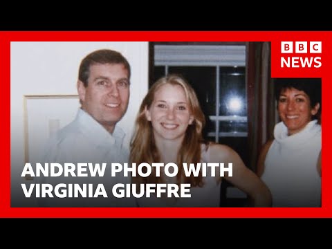 Maxwell email seemingly confirms photo of Andrew with Virginia Giuffre is real | BBC News