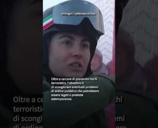 MilanoCortina:anche droni, snipers e radar per la sicurezza dei Gioch #ansa #news #milanocortina2026