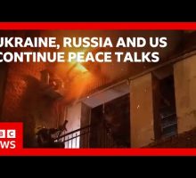 Ukraine, Russia and US peace talks continue as Moscow renews strikes on Kyiv | BBC News