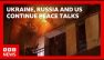 Ukraine, Russia and US peace talks continue as Moscow renews strikes on Kyiv | BBC News