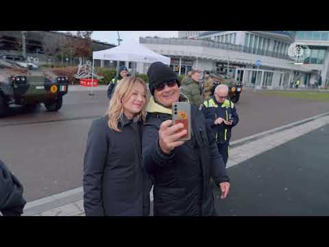Operazione Strade Sicure, visita del Presidente Meloni alla stazione di Rogoredo