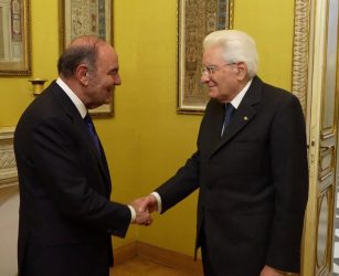 Mattarella riceve Bruno Vespa e la sua redazione per 30 anni di "Porta a Porta"