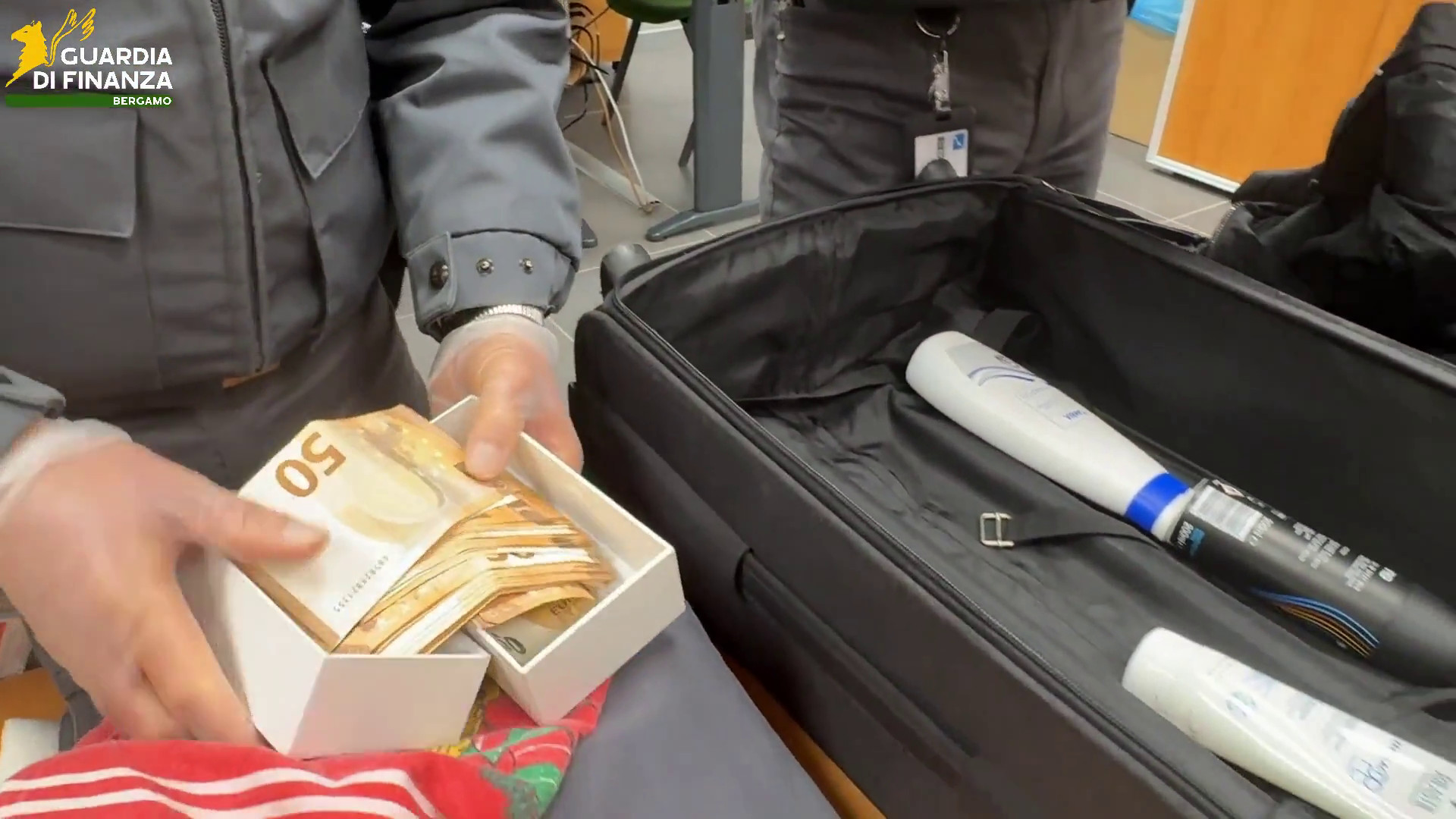 Traffico illecito denaro a Orio al Serio, intercettati oltre 6 mln nel 2025