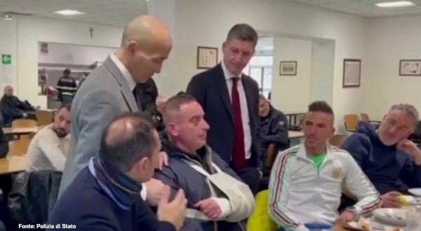 Il Capo della Polizia incontra gli agenti rimasti feriti a Torino