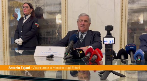 Tajani “Il Ponte sullo Stretto serve a migliorare i collegamenti”