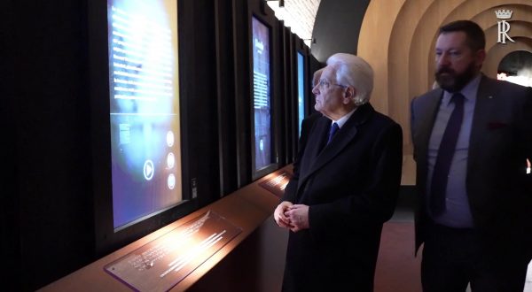 Foibe, Mattarella visita la “Mostra degli Esuli Fiumani, Dalmati e Istriani”