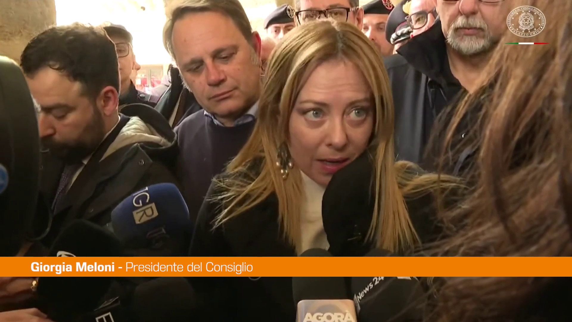 Frana Niscemi, Meloni "Non si pu&ograve; forzare la decisione sull'area sicura"