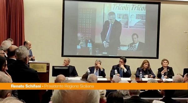 20 anni Fondazione Tricoli, Schifani “Grazie a nome di tutti i siciliani”