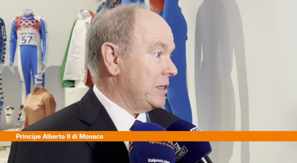 Alberto di Monaco “Milano-Cortina entusiasmante, Lollobrigida bel momento sport”