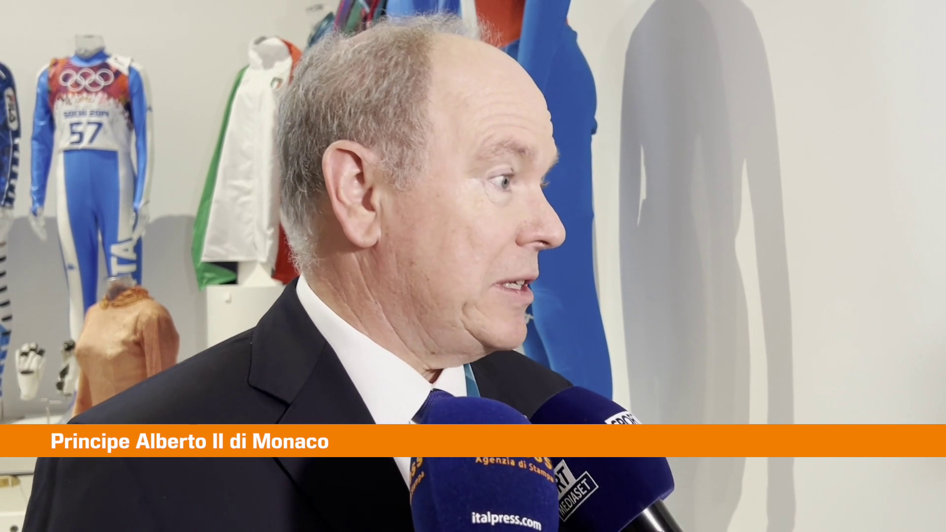 Alberto di Monaco "Milano-Cortina entusiasmante, Lollobrigida bel momento sport"