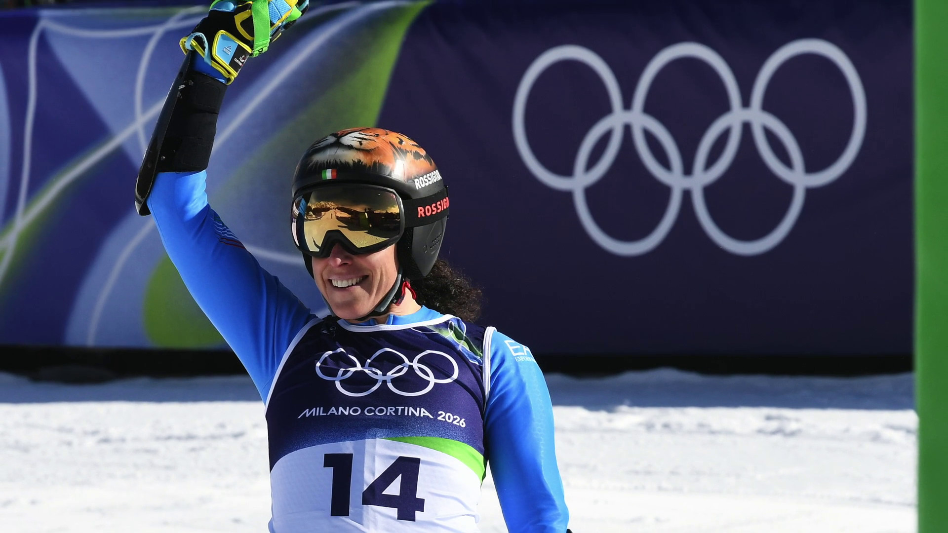 Brignone oro nel gigante, &egrave; bis dopo il successo nel SuperG