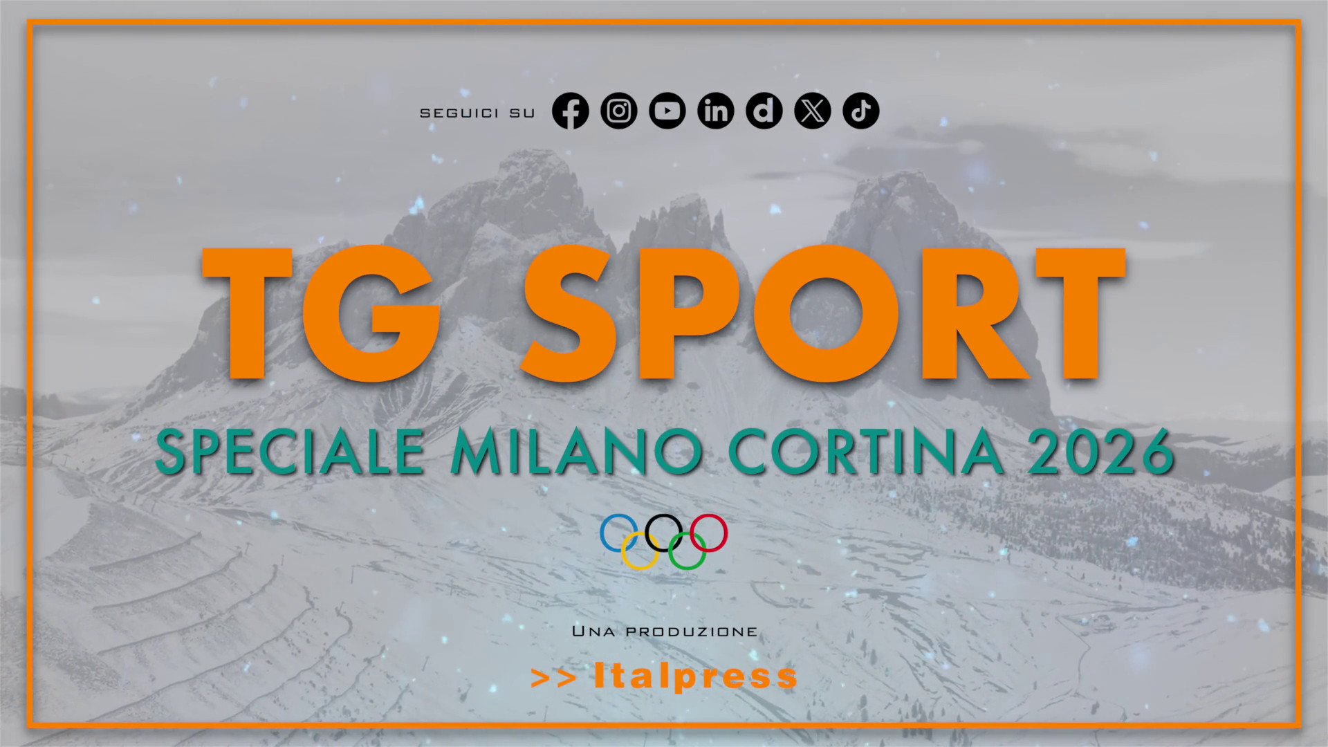 Tg Sport – Speciale Milano Cortina 2026 – 23/2/2026