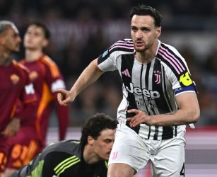 Gatti salva la Juve al 93&prime;, la Roma si morde le mani: 3-3 all&rsquo;Olimpico
