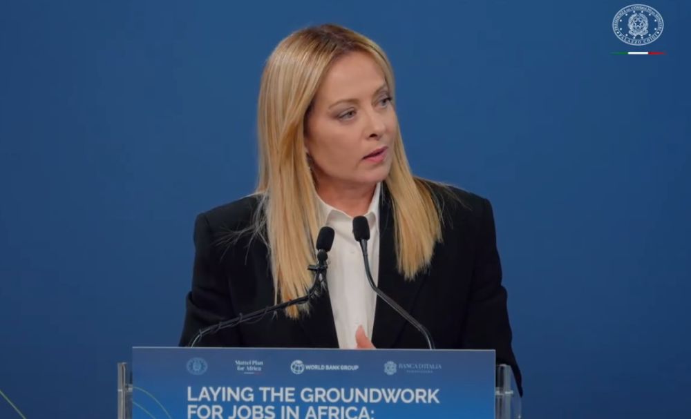 Meloni &ldquo;Roma diventi hub europeo per investimenti in Africa&rdquo;