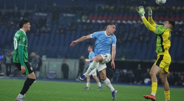 La Lazio torna al successo, Marusic beffa il Sassuolo al 92′