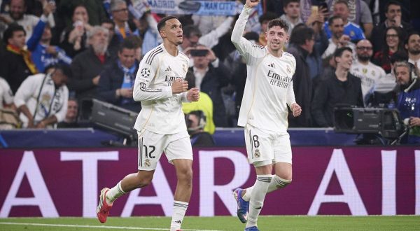Real Madrid-City 3-0: Valverde firma una tripletta da sogno