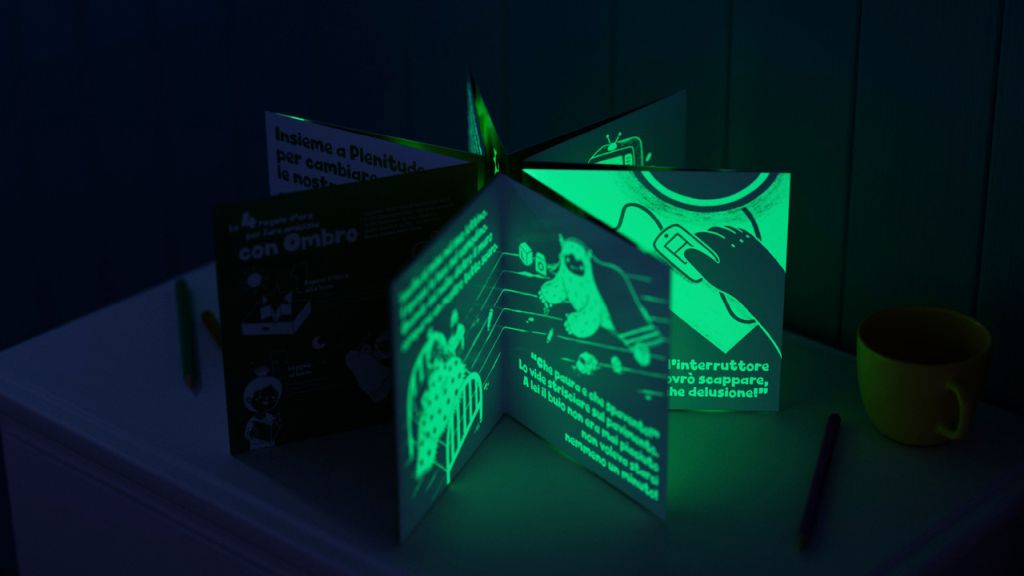 &ldquo;Goodnight Light&rdquo;, il libro di Plenitude per diventare amici del buio