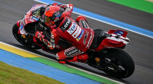 Marc Marquez vince la Sprint del Gp del Brasile, Di Giannantonio 2°