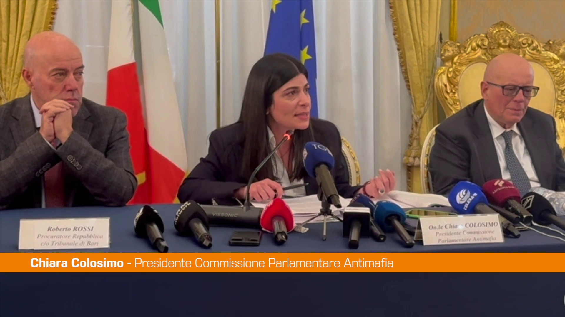 Commissione Antimafia a Bari, Colosimo “Non abbassiamo la guardia”