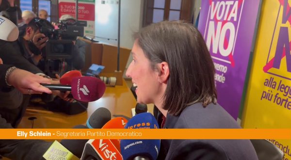 Referendum, Schlein “Bloccata riforma sbagliata, ora costruire l’alternativa”