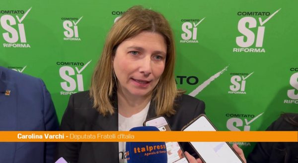 Referendum, Varchi “Vincerà il Sì, riforma restituirà rispetto a magistratura”