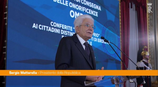 Mattarella “Abbattere i muri della paura e dell’indifferenza”
