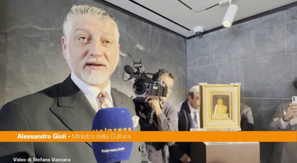 Giuli “Ecce Homo non avrà un domicilio, quadro viaggerà per tutta l’Italia”